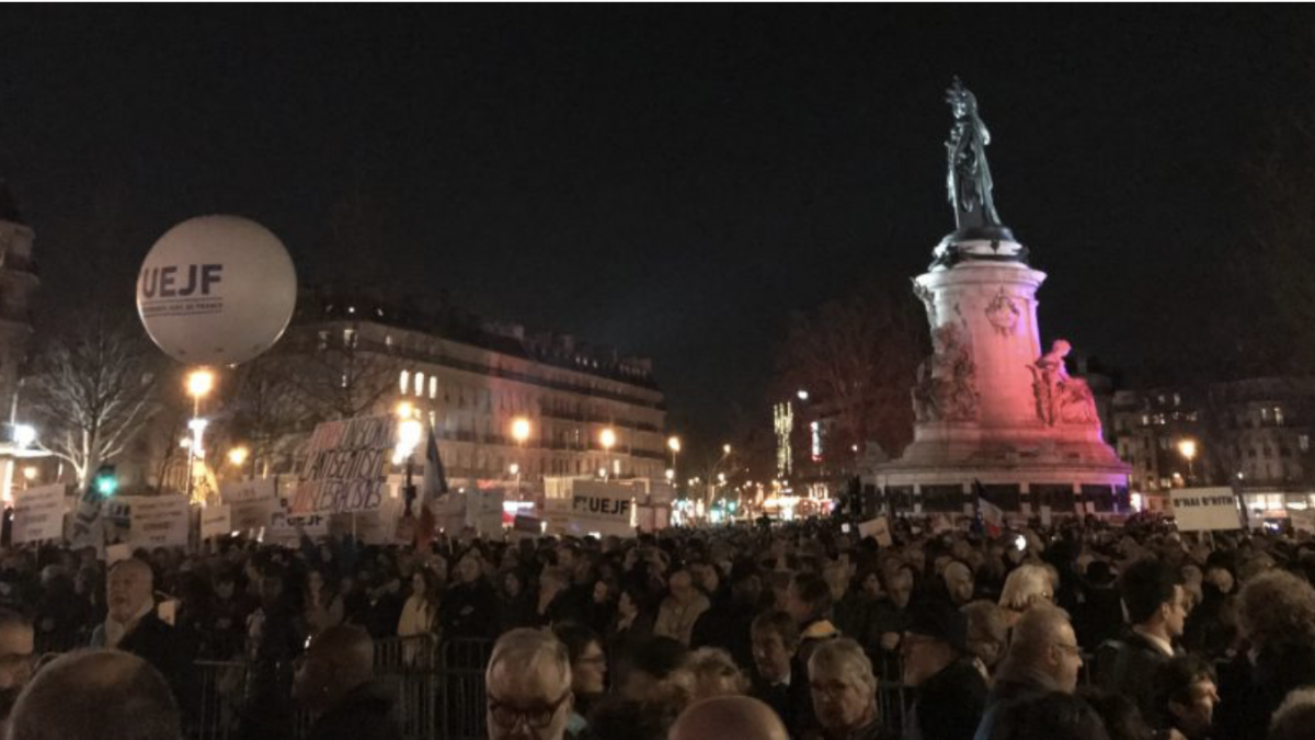 non à l'antisémitisme ! 