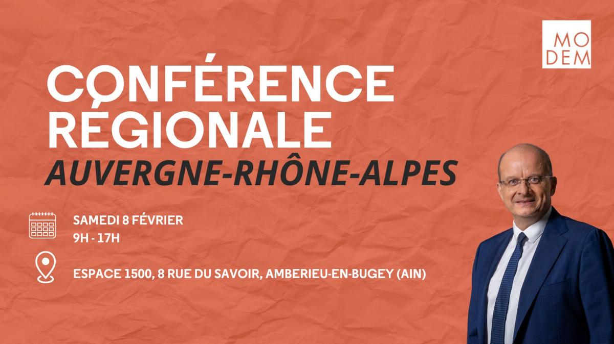 Conférence régionale AURA